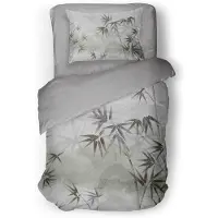 Eleganzzz Dekbedovertrek Micropercal Silent Grove - grey 140x200/220cm