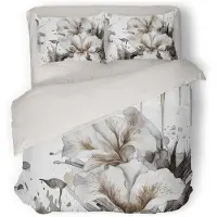 Eleganzzz Dekbedovertrek Micropercal Bloom Haven - multi 240x200/220cm