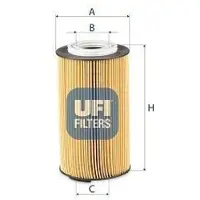 Ufi 25.260.00 Oliefilter