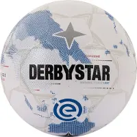 Derbystar Eredivisie Classic Light Voetbal Maat 5 2025-2026 Wit Lichtblauw Zwart