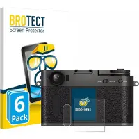 BROTECT - Screenprotector voor Fujifilm X Half X-HF1 - Folie Beschermfolie transparant 6 Stuks