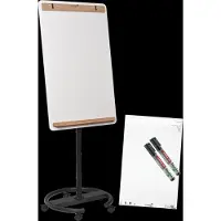 Legamaster Verrijdbare flipchart SKETCH INFINITE (b x h x d) 690 x 2050 x 640 mm Wit, Hout, Zwart Afwisbaar, Beschrijfbaar, In hoogte verstelbaar, Incl.