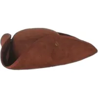 Partyline Hoed piraat bruin - one size