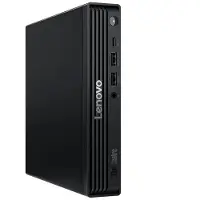 Lenovo ThinkCentre M70q Gen 6 Intel Core Ultra 5 225T-processor E-cores tot 4,40 GHz en P-cores tot 4,90 GHz, Windows 11 Pro 64, 512 GB SSD TLC Opal - 13A4007KEZ, Raven Black