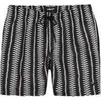 Men Plus Zwemshorts zwart / wit