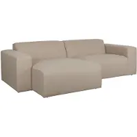 Zuiver 3-zitsbank links Sofa Milka