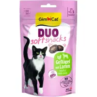 GimCat Duo Kattensnack Lam & Gevogelte 50 Gr