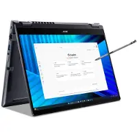 Acer TravelMate P4 Spin 14, TMP414RN-55-TCO, Convertible Laptop, 14" WQXGA+ Touch, Intel Core Ultra 5, 16GB RAM, 512GB SSD, Blauw