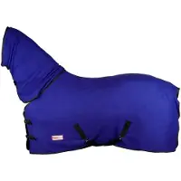 BASELINE Polar Combo Fleecedeken - Maat: 205 - Kobalt - Fleece