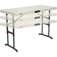Lifetime 122x61x61 Cm Opvouwbare Tuintafel