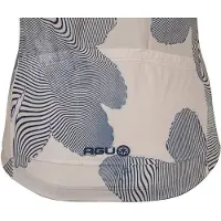Agu Striped Flower Essential Korte Mouw Wielertrui
