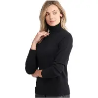 REPEAT cashmere Basic coltrui dames van biologisch kasjmier -