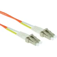 ACT RL9000 Glasvezel Patchkabel Duplex LSZH - LC/LC 62.5/125µm OM1 - 50 cm
