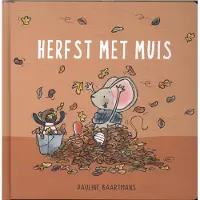 Witte Leeuw Herfst met Muis (Hardback)