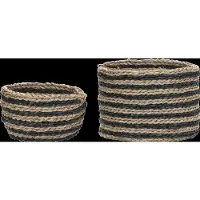 House Doctor Zola opbergmand 2-pack Natuur