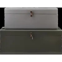 House Doctor Opslag, Metal, Grijs/Groen