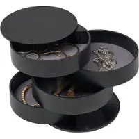 Yamazaki Sieradendoos Tower 4 Tiers Black