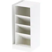Yamazaki Opbergbox Tower Desk Stand White