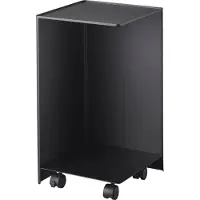 Yamazaki WC Rolhouder met wieltjes Tower Black