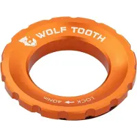 Wolf Tooth Wolf Toolth External Centerlock Nut Orange
