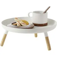 Yamazaki Dienblad met poten - Wit
