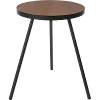 Yamazaki Bijzettafel Rond - Tower - Zwart