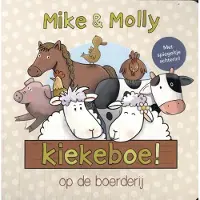 Witte Leeuw Kiekeboe op de boerderij (Hardback)