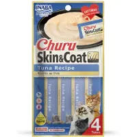 Inaba Churu kat Puree Skin & Coat Tonijn