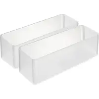 Yamazaki Stapelbare Lade Organizer - diep | smal - Tower - Wit