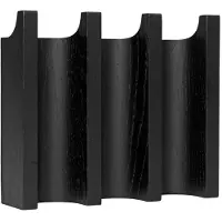 Kristina Dam Studio Column kapstok oak black lacquered