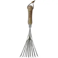 Spear & Jackson Mini Handhark - traditioneel - roestvrijstaal - 9 platte tanden