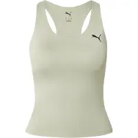 Puma Sporttop 'Tad Essentials' olijfgroen / zwart