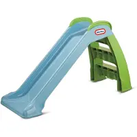 Little Tikes first slide green
