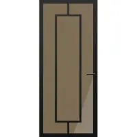 Svedex Binnendeuren NDB908 Zwart Brons glas | Afgelakt met Superlak | Deurengigant.nl