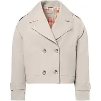 Beaumont Dames Jassen Gracy Short Trench - Beige - Maat 42