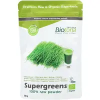 Biotona 100% Raw Supergreens Poeder BIO - 150g