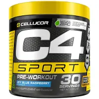 Cellucor Online deals | C4 Sport Pre-Workout Icy Blue Raspberry - 288g