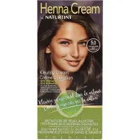 Naturtint Henna Cream Haarverf 5.0 Licht Kastanje Bruin 110ml