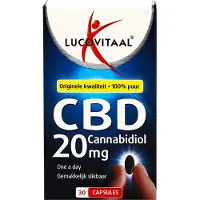 Lucovitaal CBD Cannabidiol 20mg Capsules