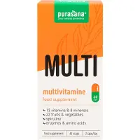 Purasana Multi Multivitamine | 60 capsules