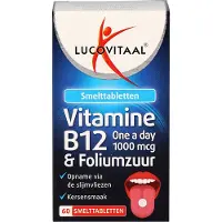 Lucovitaal B12 & foliumzuur smelttablet