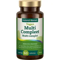 Holland & Barrett 1+1 gratis | Vegan Multi Compleet - 60 tabletten