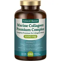 Holland & Barrett 1+1 gratis | Marine Collageen Premium Complex 1000mg - 180 tabletten