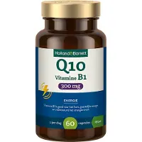 Holland & Barrett 1+1 gratis | Q10 Vitamine B1 300mg - 60 capsules