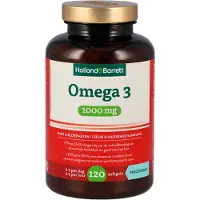 Holland & Barrett 1+1 gratis | Omega-3 1000mg - 120 softgels