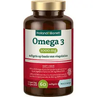 Holland & Barrett 1+1 gratis | Omega-3 1000mg - 60 softgels