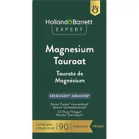 Holland & Barrett 1+1 gratis | Expert Magnesium Tauraat - 90 capsules
