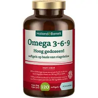 Holland & Barrett 1+1 gratis | Omega 3/6/9 - 120 softgels