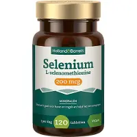 Holland & Barrett 1+1 gratis | Selenium L-selenomethionine 200mcg - 120 tabletten