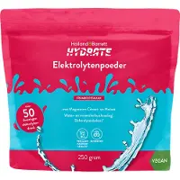 Holland & Barrett 1+1 gratis | Hydrate Elektrolytenpoeder Framboossmaak - 250 gram (50 porties)